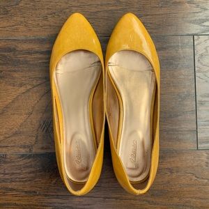 Mustard Yellow Flats